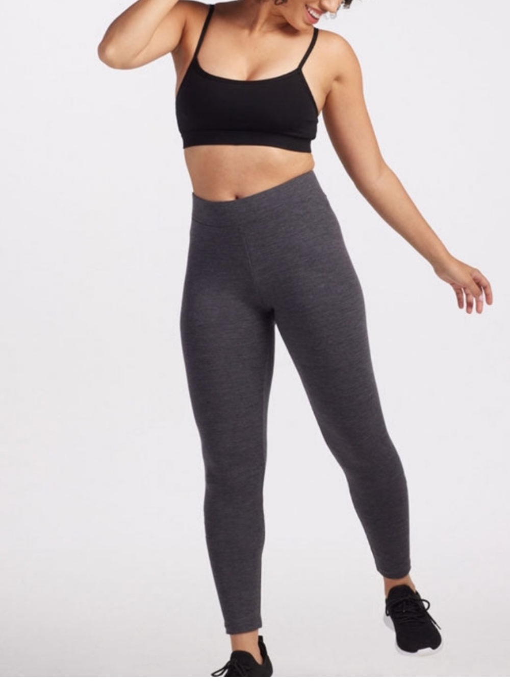 WoolX Stella Legging Charcoal XS
